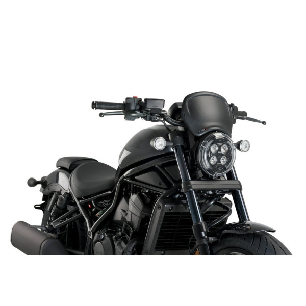 Puig Puig fly screen | matte black | honda cmx 1100 rebel 2021>current